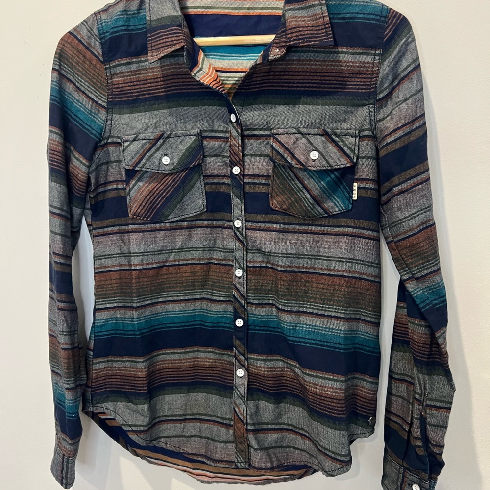Roxy Multicolor Striped Shirt
